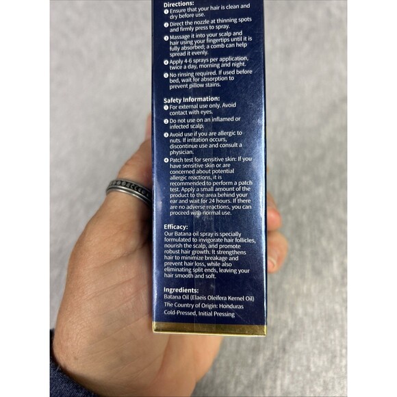 Fidyn Batana Oil Spray For Hair Growth Nourish Scalp 60ml (2 fl oz) Sealed - Picture 7 of 10